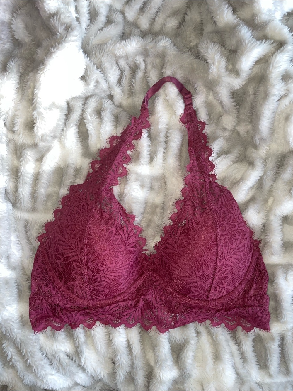 Victoria’s Secret PINK Lightly Lined Lace Bralette